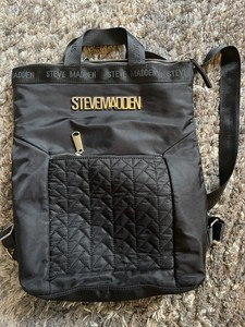 steve madden backpack burberry