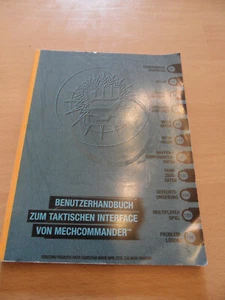 Original Handbuch für PC Spiel Mechkommander - Bild 1 von 3