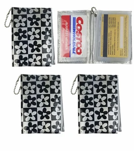 4 portatarjetas de crédito Daisy organizador libro 6 bolsillos interiores 2 compartimentos laterales - Imagen 1 de 4