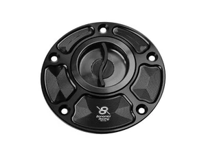 Bonamici Tankdeckel schwarz Aluminium passend für Yamaha YZF-R7 2021-2024 - Bild 1 von 3