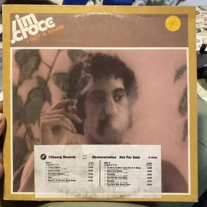 JIM CROCE I GOT A NAME White Label Promo LP / VG+ / With Insert / Inner Sleeve - Picture 1 of 6