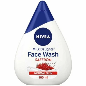 NIVEA Milch Delights Gesichtsreinigung Safran für Normale Haut 100 ML e546 - Bild 1 von 3