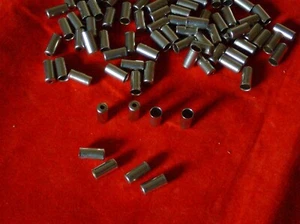 10 X 5MM DIAMETER CHROME BRAKE CABLE FERRULES - Picture 1 of 6