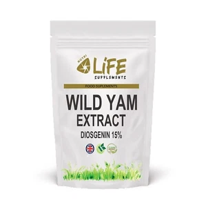 Wild Yam Extract Capsules 500mg Clean Vegan Natural Wild Yam Powder Eco-friendly - Picture 1 of 10