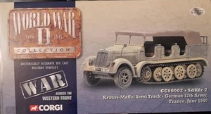 Corgi WWII sdKfz 7 Krauss-Maffei Semi Track German12th Army France 1940 CC60002 - Picture 1 of 2