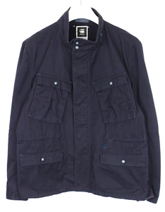 G-Star Rct Austin City Overshirt Jacket Men Large Zipper Light - Picture 1 of 13