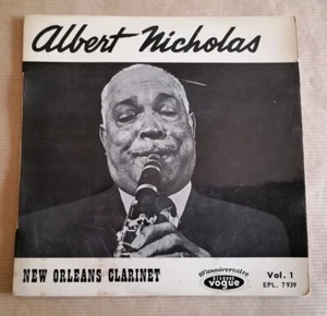 Albert Nicholas Trio: New Orleans Clarinet Vol. 1 - 7" EP 45T VOGUE EPL 7939 - Bild 1 von 2