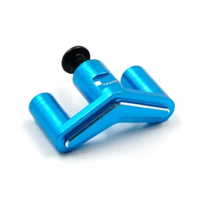 NEW Yeah Racing TAMB-003BU Aluminum Steering Post Mount for Tamiya MB-01 - Image 1 of 4