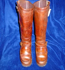 CHIPPEWA SNAKE PROOF BOOTS SIZE MENS SIZE 8 1/2 D WOMENS 9 1/2 M MAKE OFFER - Picture 1 of 12