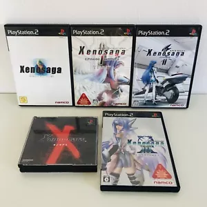 Xenosaga I II III Xenogears Trilogy Der Wille Zur Macht Jenseits PS1 PS2 Japan - Picture 1 of 19