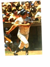 Rusty Staub New York METS HOF 1990  Postcard  5" x 7"