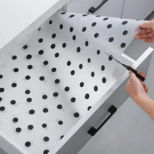 Shelf Linersnonadhesive Eva Cabinet Drawer Liner Fridge Padwaterproof Kitchen Re - Picture 1 of 9