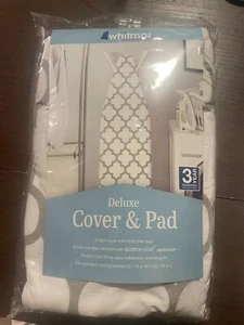 Whitmor Deluxe Ironing Board Cover and Pad - Medallion Gray - new, unopened - Picture 1 of 2
