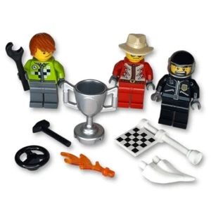 LEGO City Set #10655 Monster Truck Driver Minifigures Lot: twn182 twn183 twn184 - Picture 1 of 2