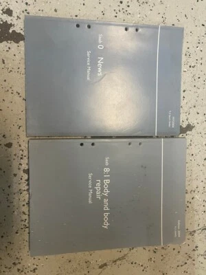 2004 Saab 9-3 8:1 Cuerpo & Reparación News Servicio Tienda Manual Set OEM (9440) - Imagen 1 de 3