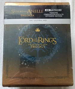 Herr Der Ringe Trilogie Steelbook (4K Ultra HD) (9 Discs) Kino + Extended - Bild 1 von 4