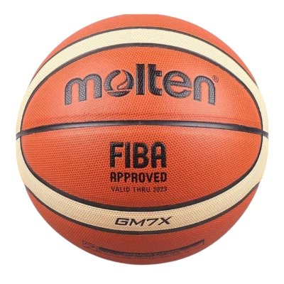 Molten #7 GM7X Official Basketball Certification FIBA Competition Standard Ball