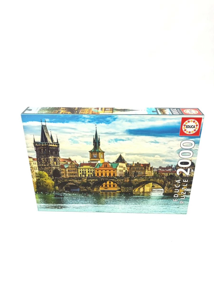 NEW EDUCA Adult Jigsaw Puzzle 2000 Tiles Pieces "Views of Prague" NEW EDUCA Adult Jigsaw Puzzle 2000 Tiles Pieces "Views of Prague"