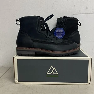Alpine Design Men's Polvere Black Boots Suede and leather upper AD22MCW002-BLK - Picture 1 of 6