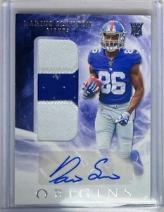 2019 Panini Origins - #139 Darius Slayton Rookie Patch Auto (RPA) - Picture 1 of 2