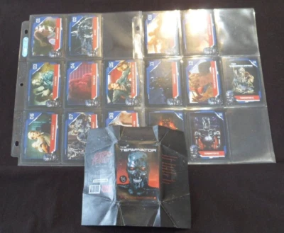 2024 The Terminator (Fright Rags) COMPLETE SET of 15 "Base Cards" W/Wrapper! - Image 1 of 4