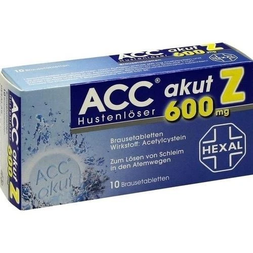 HEXAL AG ACC AKUT 600 Z HUSTENLOESE 10St 3294717