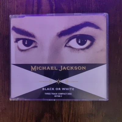 Michael Jackson Black Or White CD UK Issue Pressed In Austria Epic 1991 single - Image 1 of 3