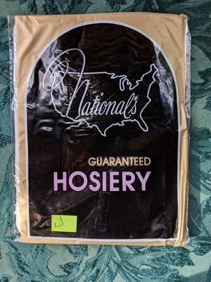 Medias altas hasta el muslo de colección Nacionales 1pr medias de nylon B sin costuras selladas #J Foto 1 de 2