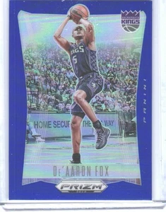 2023-24 Panini Prizm Deca #93 De'Aaron Fox Prizms Blue #/149 - Picture 1 of 2