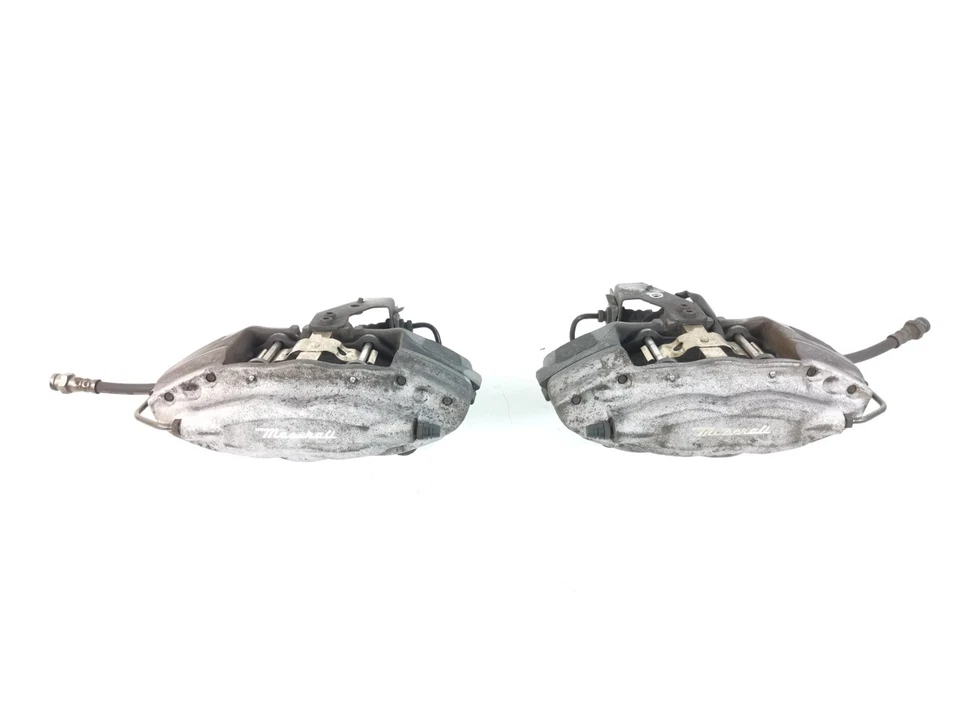 Juego de 2 pinzas de freno Brembo traseras derecha izquierda Maserati Ghibli 3.0 tracción trasera automática 2015 Foto 1 de 4