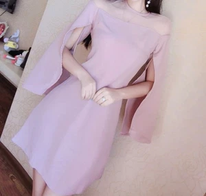Brand New No Tag Dress light Pink Size Medium 6 - Picture 1 of 8
