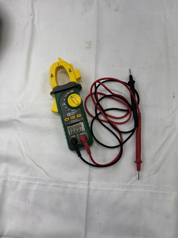 Braçadeira elétrica comercial medidor com temperatura 600V CA/CC volt 1001 490 633 multímetro - Imagem 1 de 1