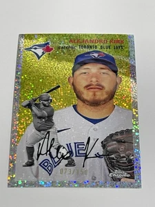 2023 Topps Chrome Platinum Anniversary Alejandro Kirk Speckle Refractor /150 SP - Picture 1 of 2