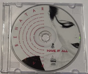 Music CD, Pat Benatar, Have It All CD Single, Promo! ,2003, Fair Cond, Disc Only - Imagen 1 de 4