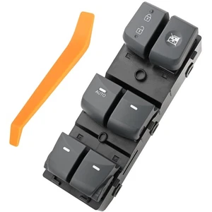 93570-3X000RAS Interruttore alzacristalli elettrico Master grigio compatibile con AUTO grigio - Foto 1 di 6