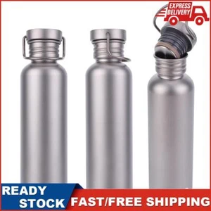 750ml Titanium Water Bottle with Lid Ultralight Sports Kettle for Outdoor Picnic - Picture 1 of 12