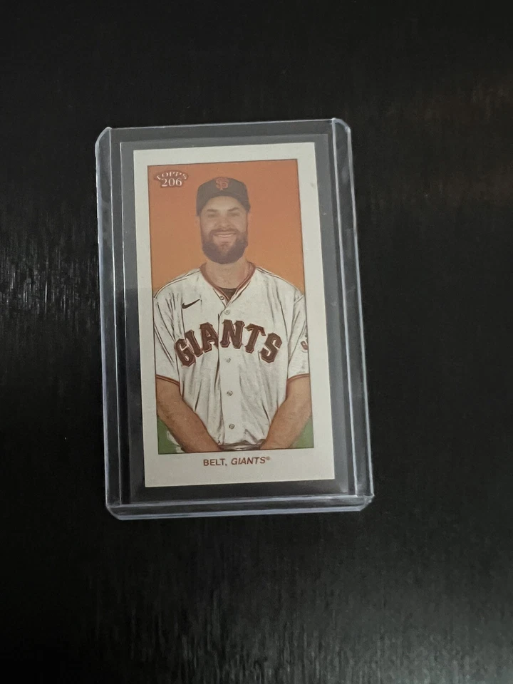 Cinturón Brandon 2022 Topps 206 Wave 4 El Principe De Gales Back Mini SP/14 - GIGANTES Foto 1 de 2