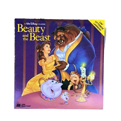Beauty and the Beast A Walt Disney Classic Home Video CAV Letterbox Laserdisc - Image 1 of 3