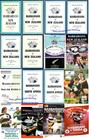 BARBARIANS v NEW ZEALAND, SOUTH AFRICA, TONGA RUGBY PROGRAMMES 1952-2017 GOOD +
