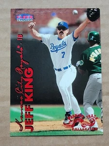 Jeff King 1999 Fleer Traditions Warning Track Baseball Card #127W - Picture 1 of 10