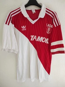 AS MONACO 1991-1992 camiseta shirt trikot maillot maglia L - Picture 1 of 5