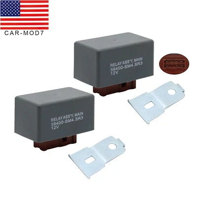 2 peças relé principal bomba de combustível para 1990 1991 1992 1993 1994 1995 1996 97 Honda Accord - Imagem 1 de 4