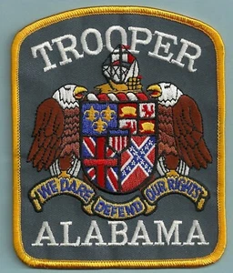 ALABAMA STATE TROOPER SHOULDER PATCH - Picture 1 of 1
