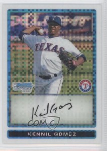 2009 Bowman Chrome Prospects X-Fractor /250 Kennil Gomez #BCP194