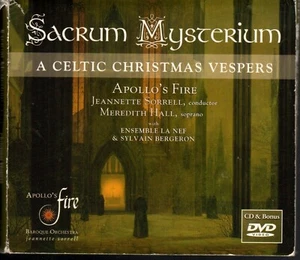 Sacrum Mysterium A Celtic Christmas Vespers CD DVD Apollo Fire Free Shipping - Picture 1 of 3