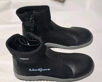 Botas NeoSport Suela Dura Talla 8 Traje de Neopreno Equipo 90% Neopreno Nos En Caja Foto 1 de 4