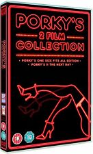 PORKY'S - 2 FILM COLLECTION PORKYS 1 & PORKYS 2 Next Day NEW REGION 2 DVD