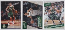 3x Giannis Antetokounmpo Cards MINT!