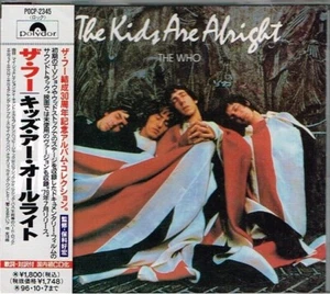 The Who "The Kids Are Alright" Japan CD w/OBI POCP-2345 - Picture 1 of 1