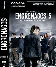 Engrenages Saison 5 (DVD, 2014, 4-Disc Set) New & Sealed (Region 2, PAL Format)